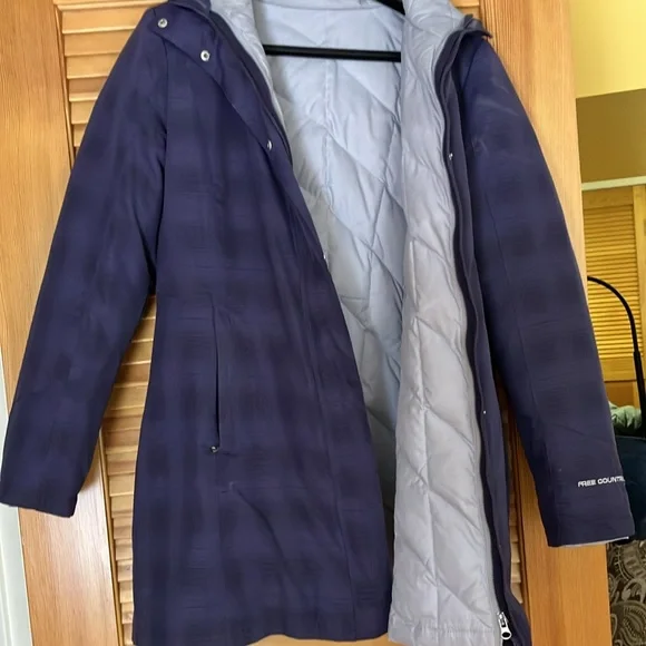 Free Country 3 in 1 Down Long Medium Coat - Picture 5 of 16